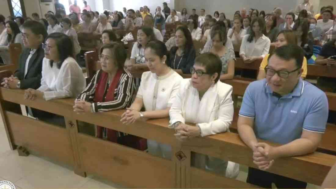 Mass for truth, justice held with House prosecutors ahead of Duterte impeachment trial