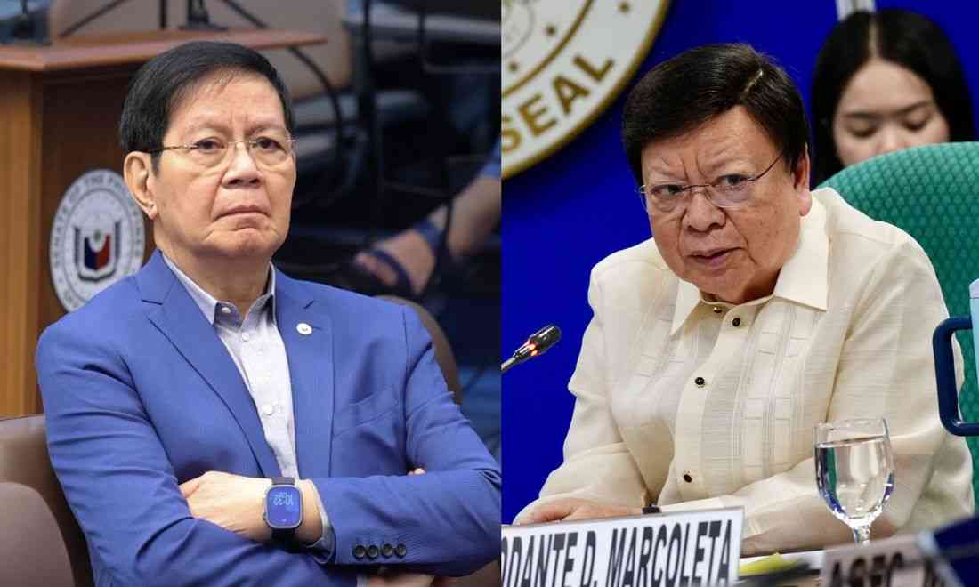 Lacson says plunder case vs Marcoleta could turn into 'reverse trial'