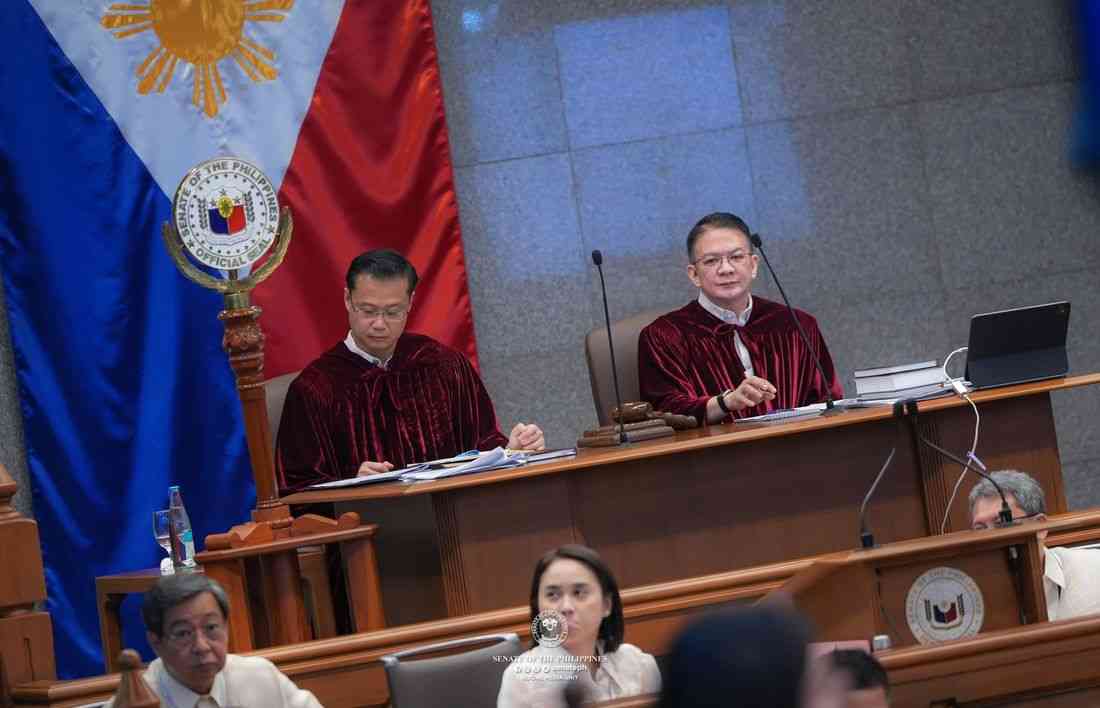 Escudero clarifies VP Duterte not mandated to attend impeachment proceedings