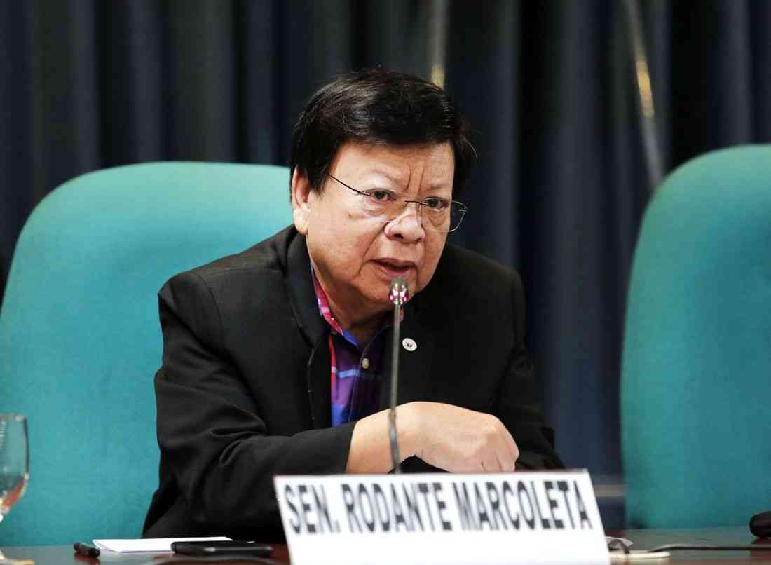 Marcoleta, co-accused pleads not guilty to plunder, PD 46 charges before Sandiganbayan