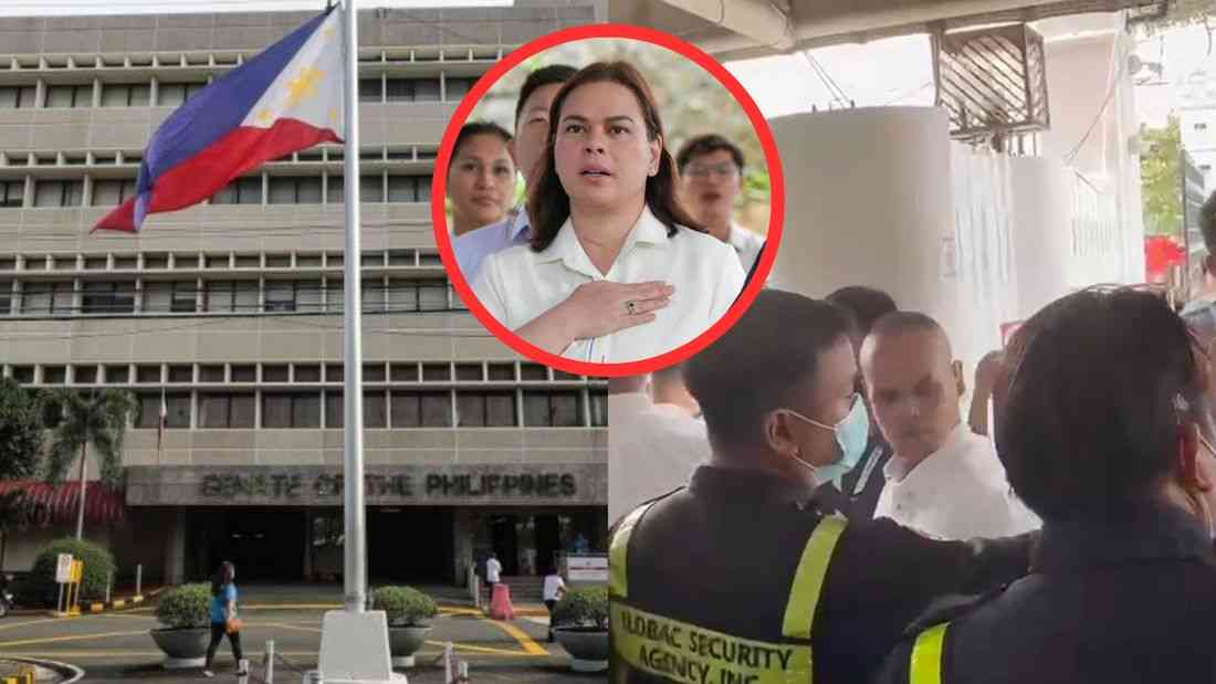 VP security detail arrives at Senate as Duterte’s day 2 trial appearance remains uncertain