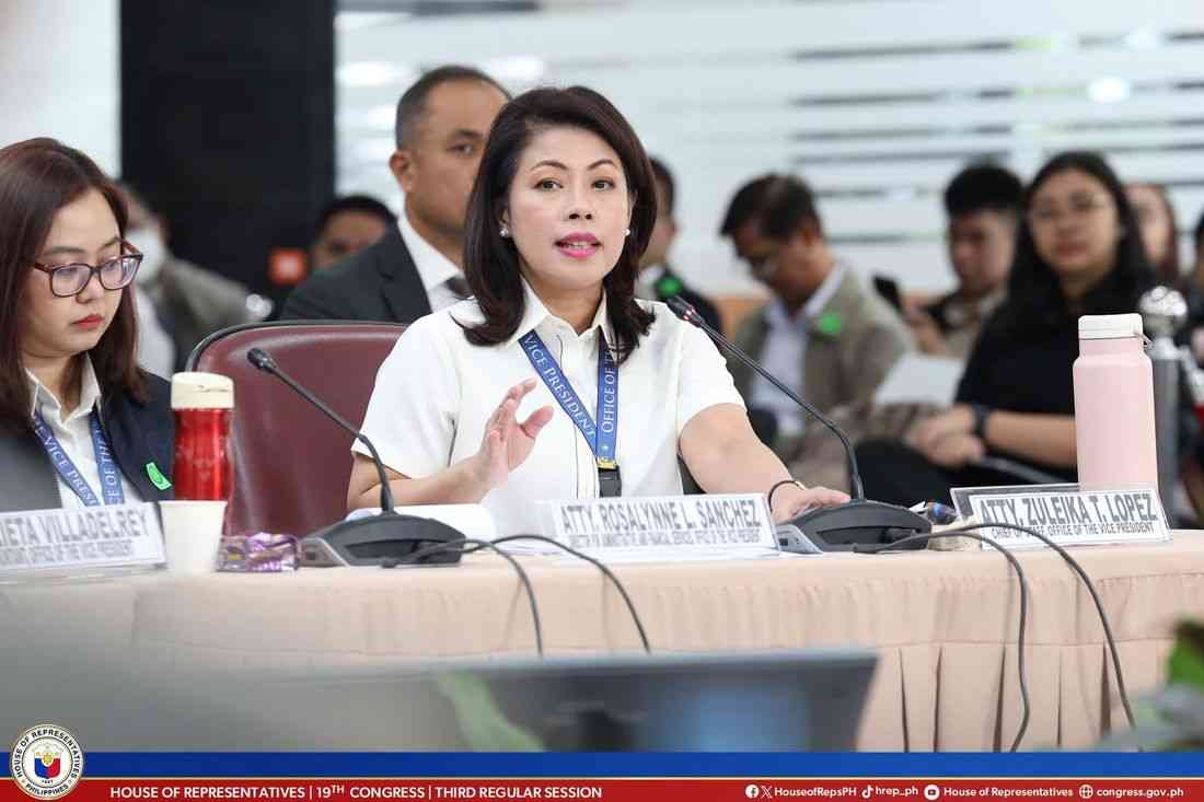 Subpoena served to VP Sara's aide Zuleika Lopez for impeachment trial