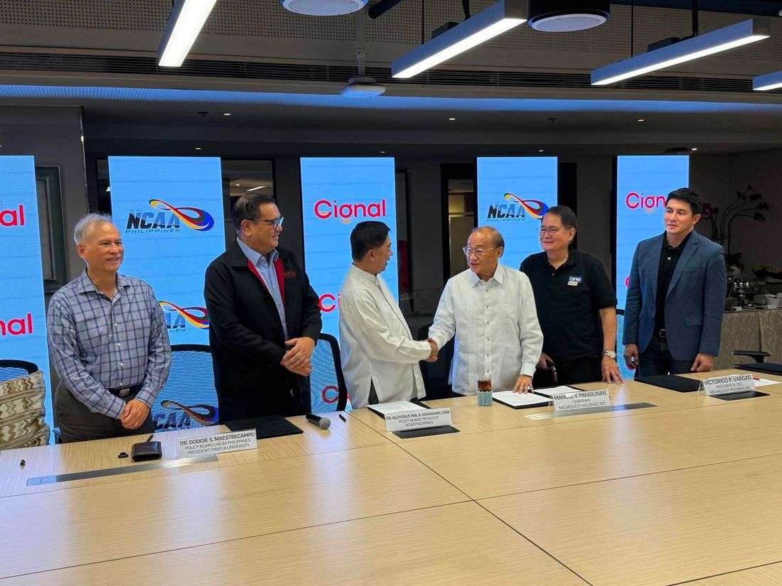 NCAA, Cignal seal new deal to expand sports coverage for Seasons 102–103