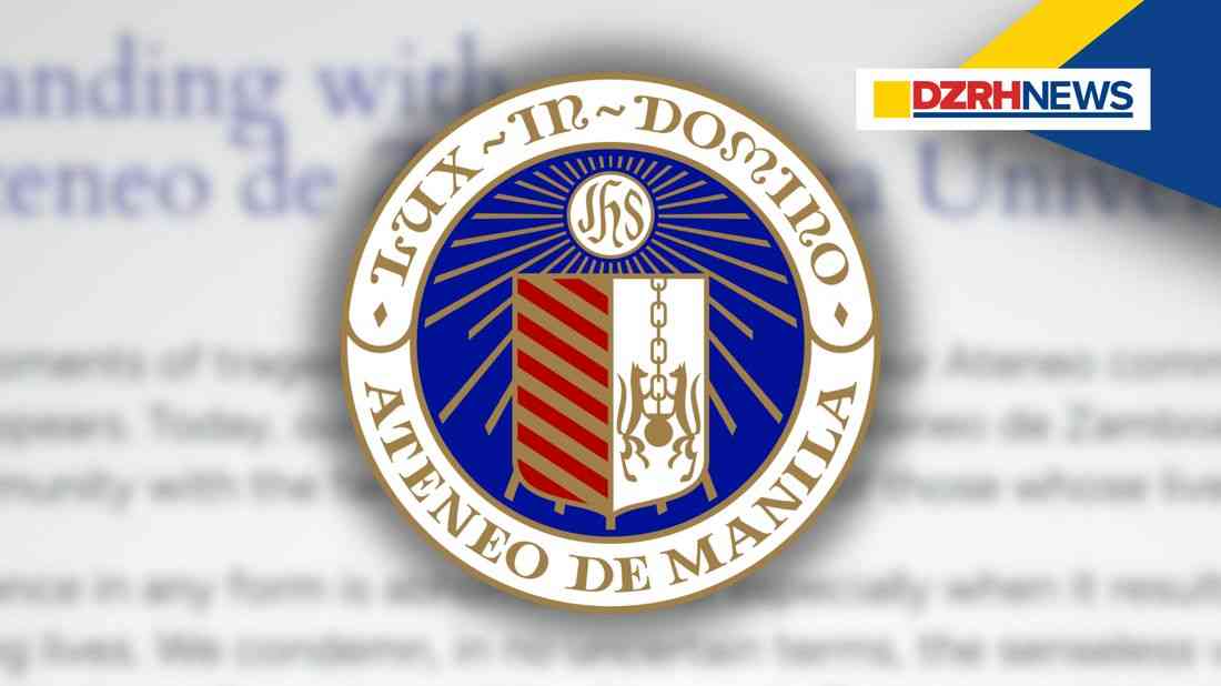 Ateneo de Manila stands in solidarity with Ateneo de Zamboanga after shooting incident