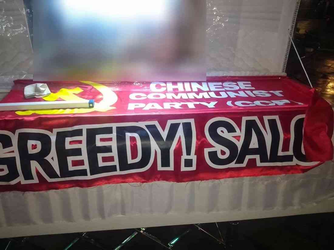 'Irresponsible and disrespectful': DFA condemns caskets bearing anti-China messages found across Metro Manila