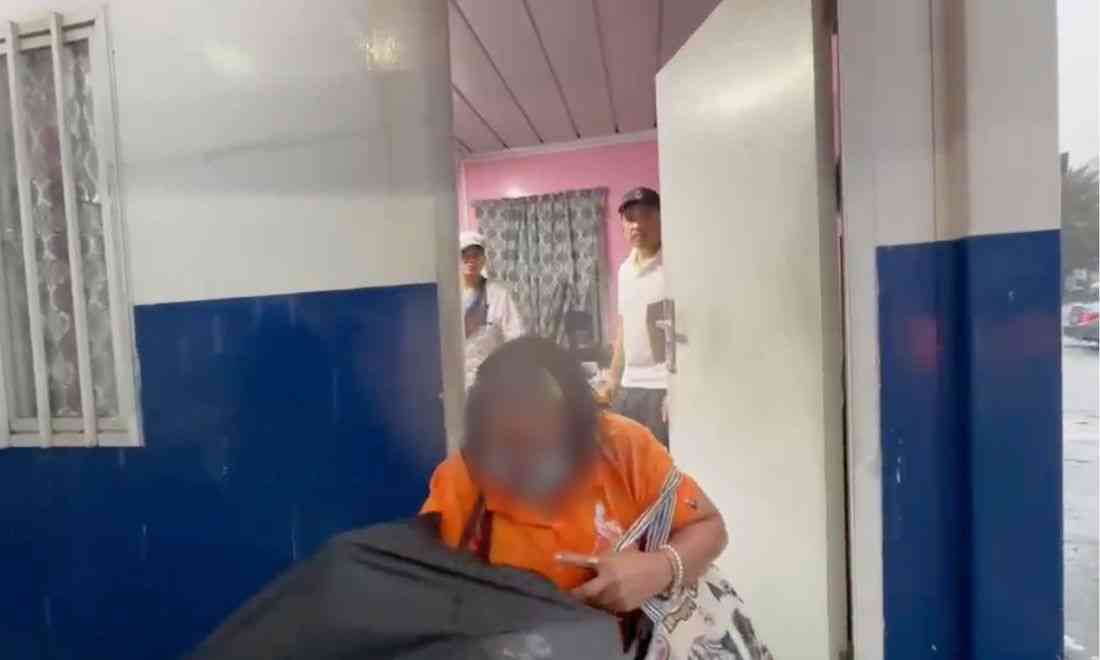 Elderly woman injured after falling into knee-deep floodwaters in Pasay City