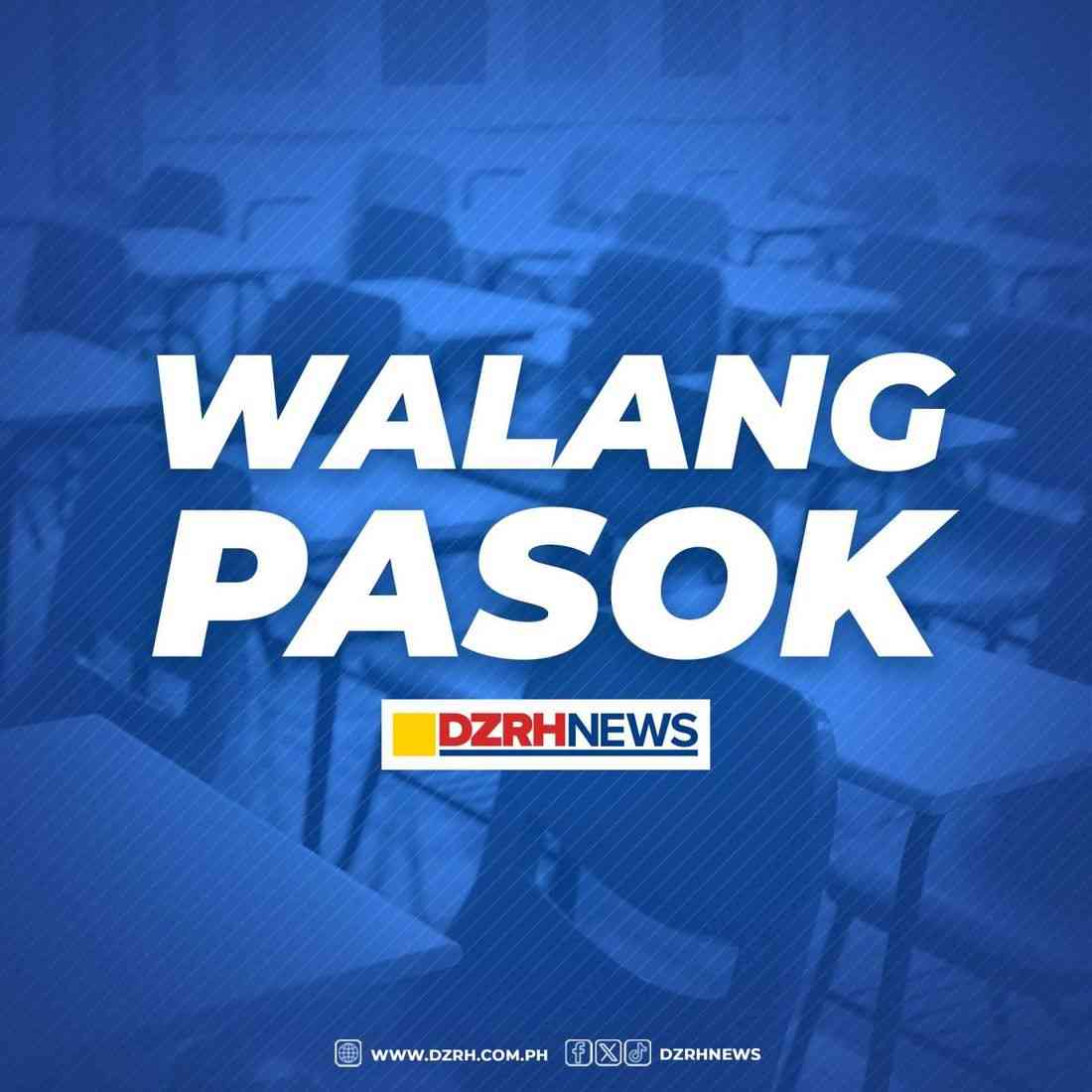 #WalangPasok: Class suspensions for Friday, Aug. 14, due to habagat