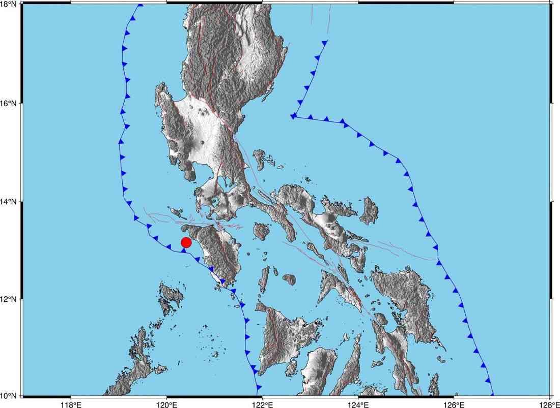 Magnitude 5.4 earthquake jolts Occidental Mindoro; aftershocks expected — PHIVOLCS