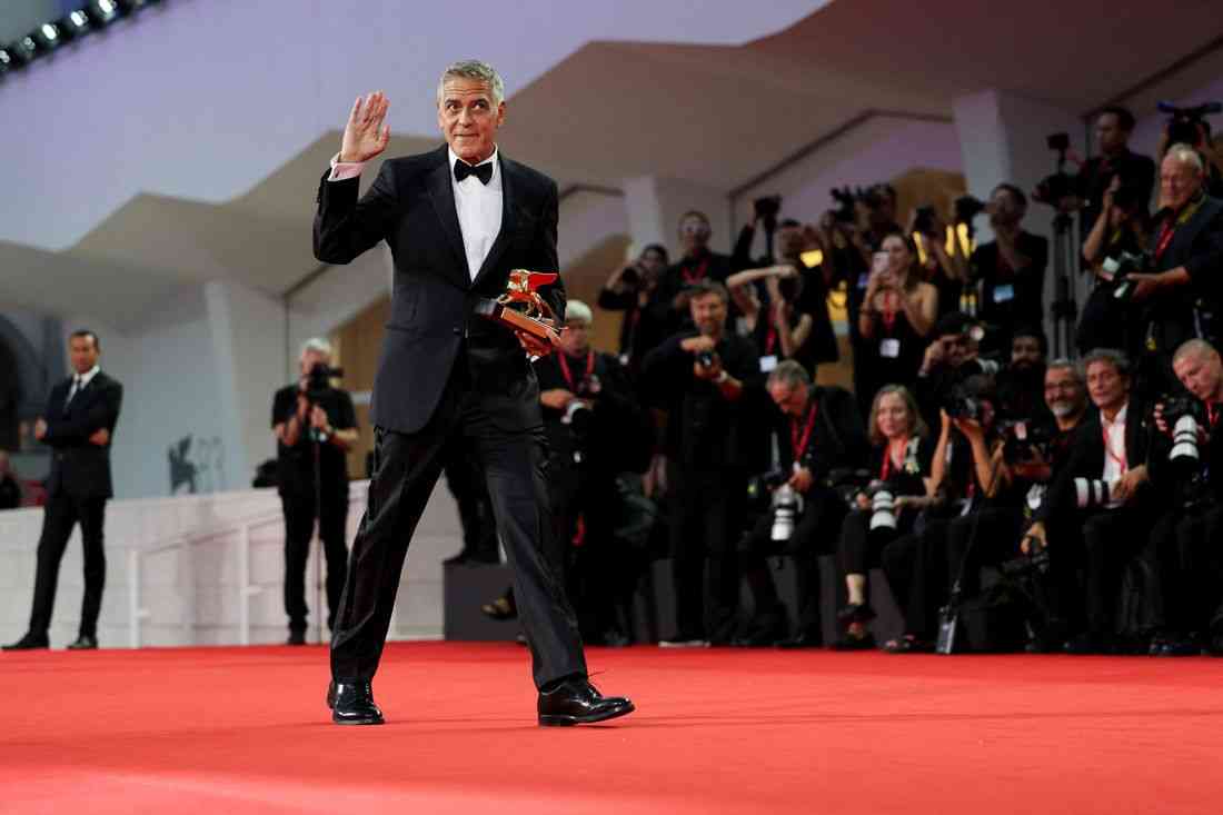 Clooney tells Venice festival that AI threatens film and journalism