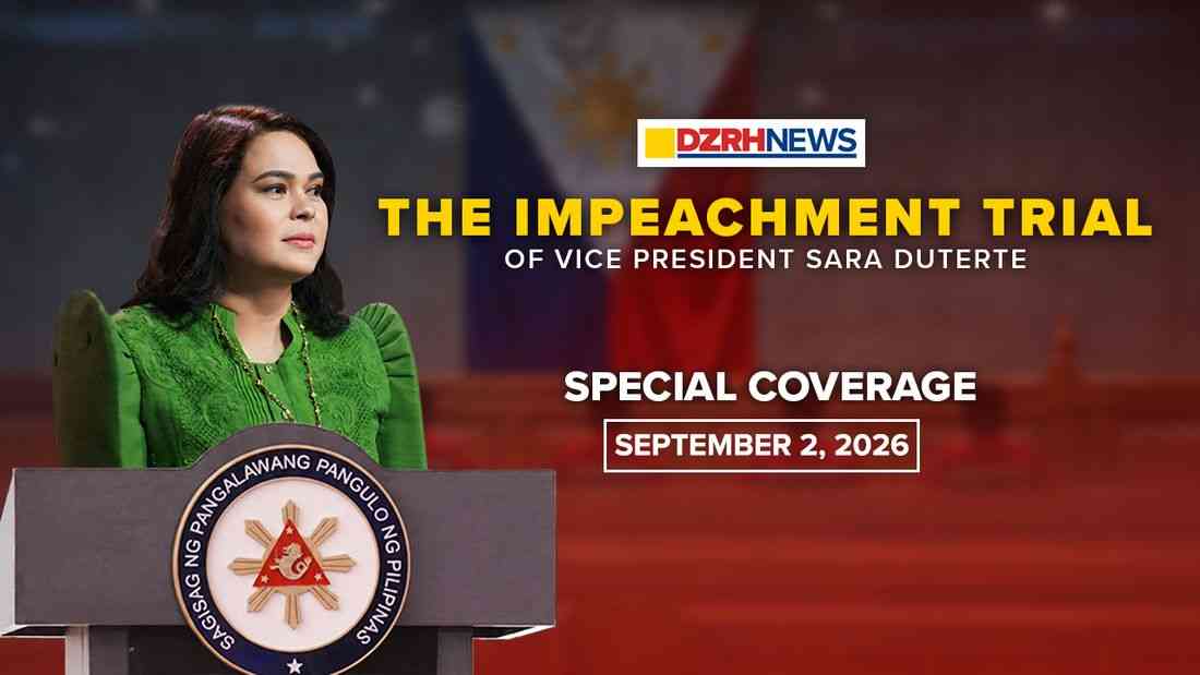 Day 20 of VP Sara Duterte impeachment trial | September 1, 2026