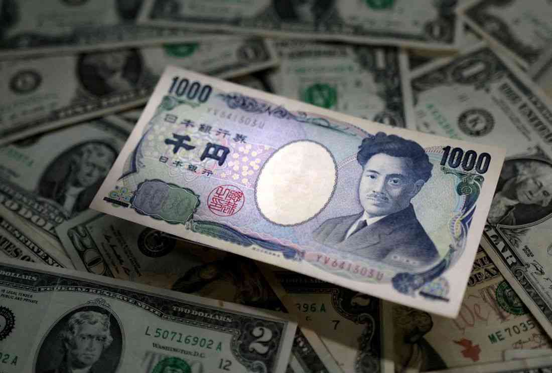 Yen eases as potential for intervention eyed