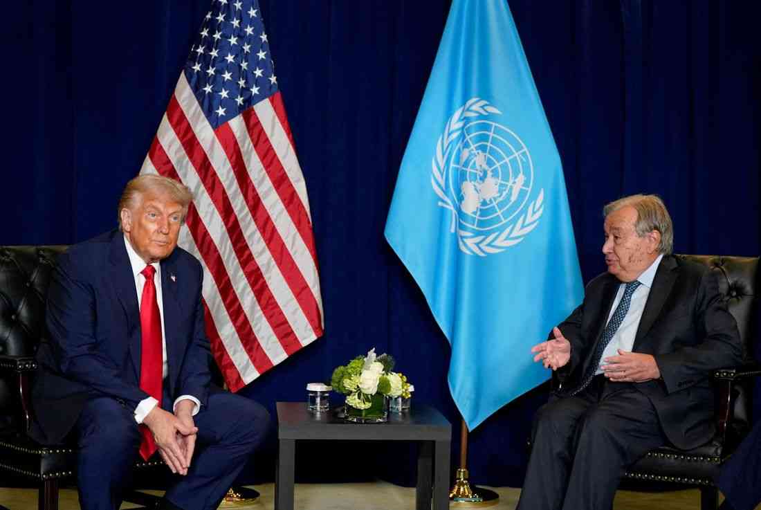 UN chief sounds alarm on AI risk after Trump plays it down
