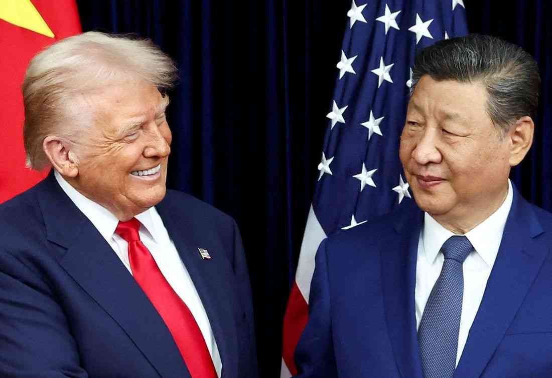 As Trump and Xi meet, investors play both sides of AI divide