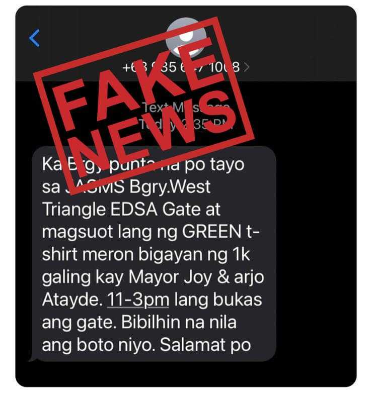 QC govt denies vote-buying claims against Belmonte, Atayde