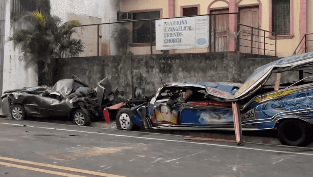 3 dead, over 10 injured in Marikina multiple-vehicle crash