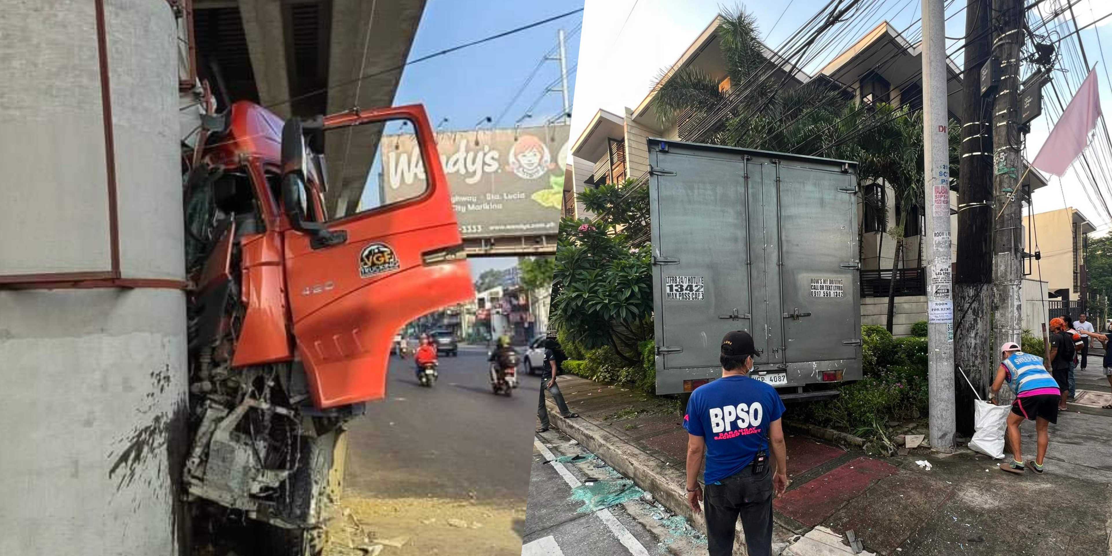 5 injured in separate accidents in QC, Antipolo