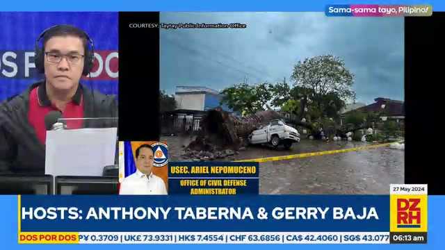 5 regions hit by Typhoon #AghonPH - OCD