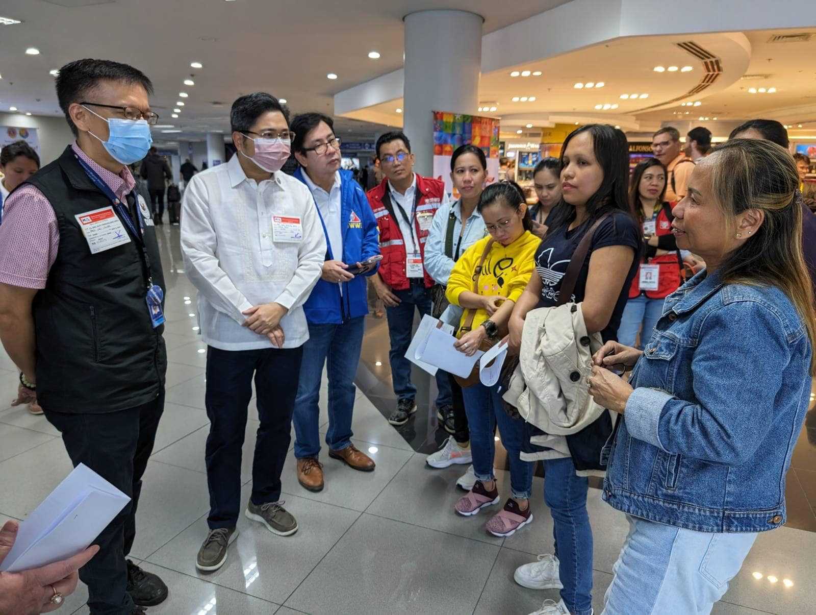 6 OFWs from Lebanon returns to PH