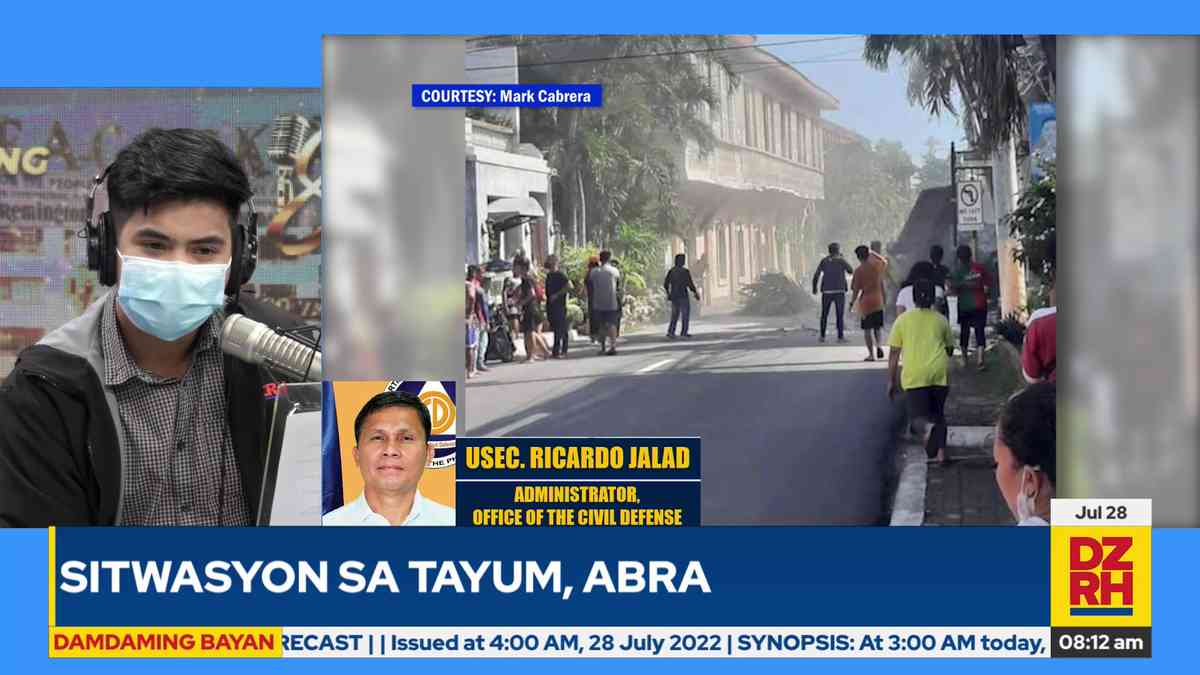 Abra hardest hit by magnitude 7 earthquake - OCD