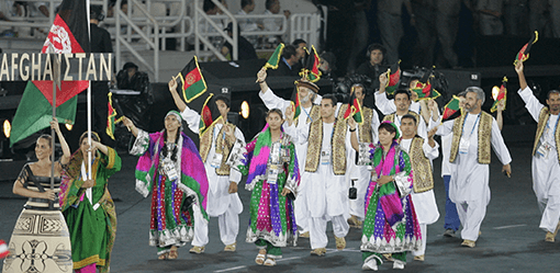 Afghanistan's first female Olympian calls for Games ban over Taliban's rights record