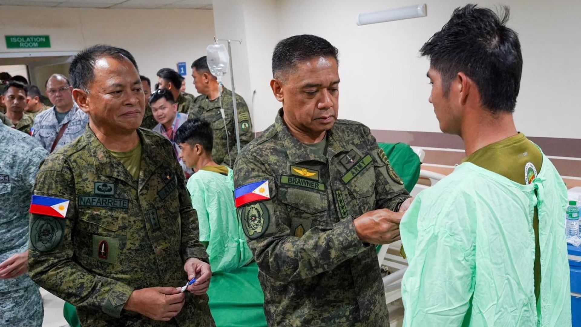 AFP honors soldiers wounded in Basilan clash