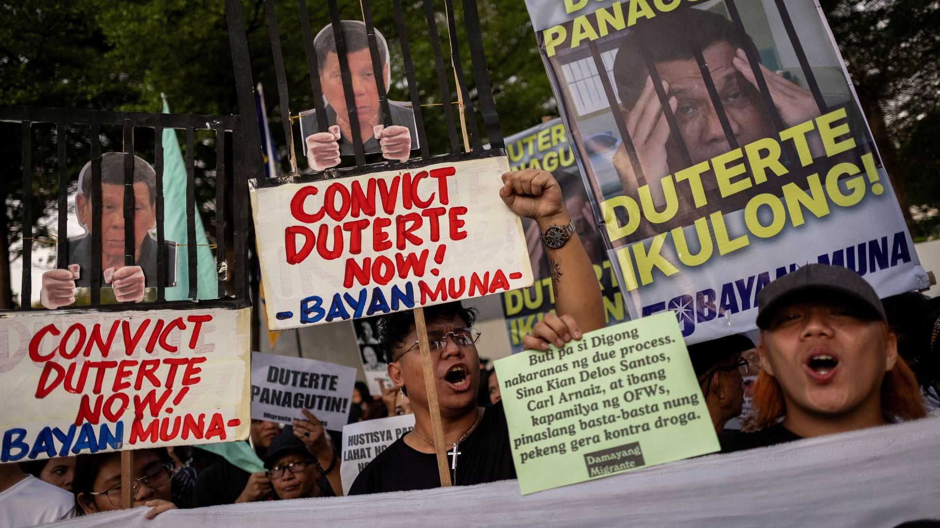 After Duterte's arrest, Philippine drug war victims face abuse and online falsehoods