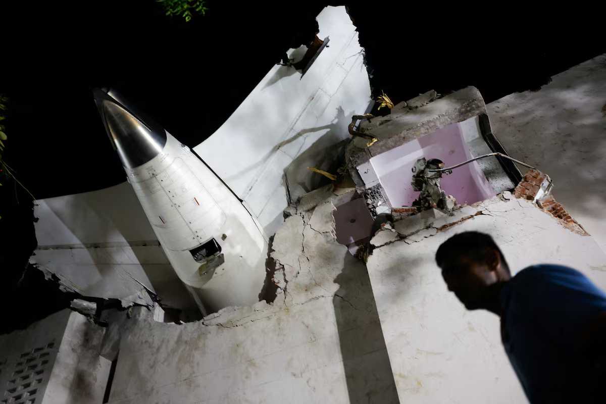 Air India Dreamliner crashes into Ahmedabad college hostel, kills over 240