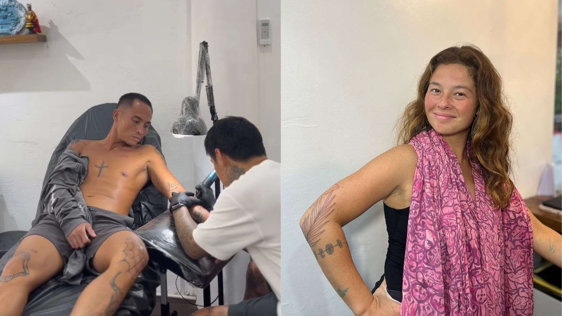 Andi Eigenmann, Philmar Alipayo bond over tattoo session
