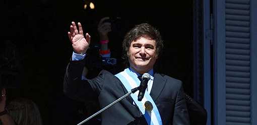 Argentina's Milei embarks on diplomatic trip to Israel, Italy