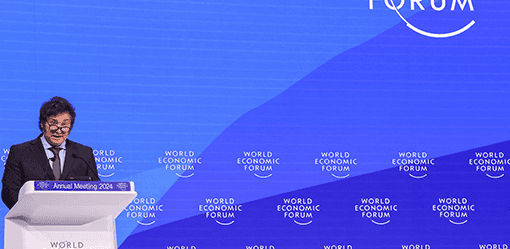 Argentina's Milei talks inflation, poverty with IMF chief Georgieva in Davos