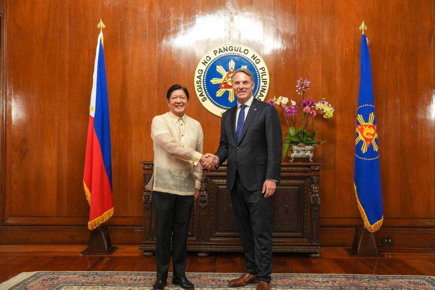 Australian deputy PM pays courtesy visit to Prez Marcos