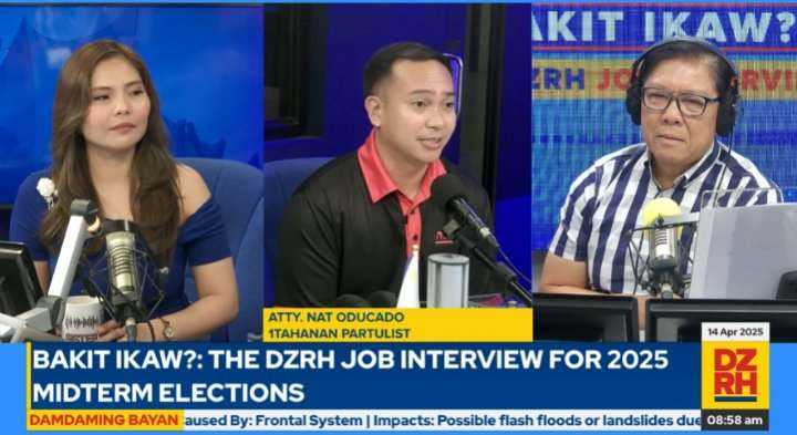 #BakitIkaw: Atty. Nat Oducado calls on the public to vote based on candidates’ principle: 'good leadership can really change the country'