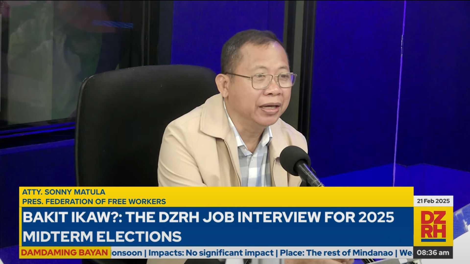 #BakitIkaw: Atty. Sonny Matula commits to advocating for Filipino workers if elected to Senate