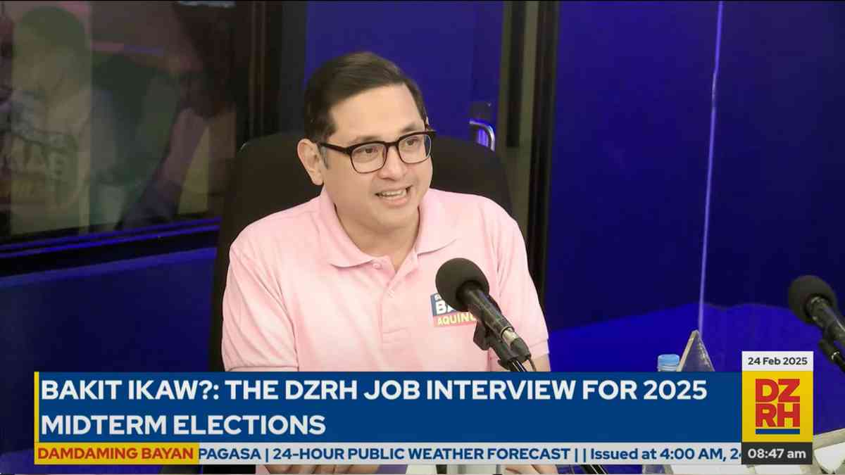 #BakitIkaw: Ex-Senator Bam Aquino pledges to strengthen PH education system, ensure jobs for all