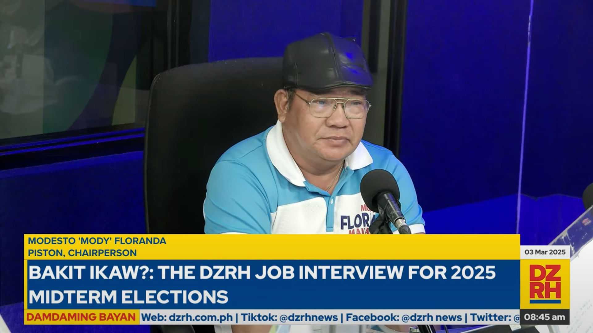 #BakitIkaw: Mody Floranda advocates for the creation of laws to improve public transportation in PH