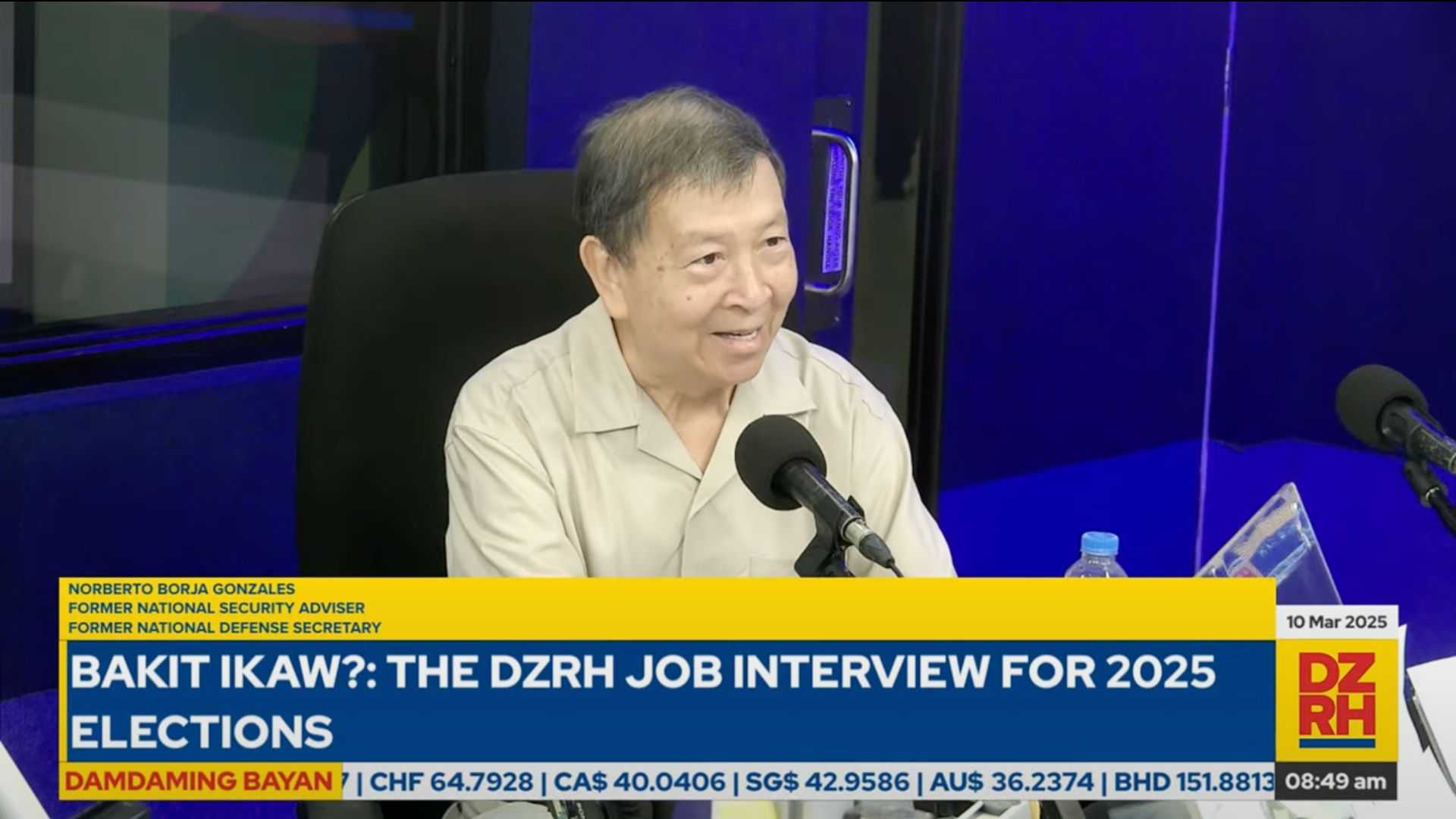 #BakitIkaw: Norberto Gonzales to advocate for compulsory military service to safeguard PH sovereignty