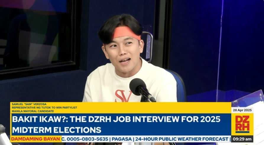 #BakitIkaw: Rep. Samuel “Sam” Verzosa vows urgent reform for Manila, ensure healthcare, education, and livelihood programs