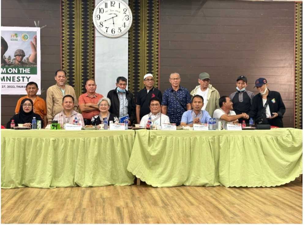 BARMM solon asks Marcos to grant amnesty to former Moro combatants