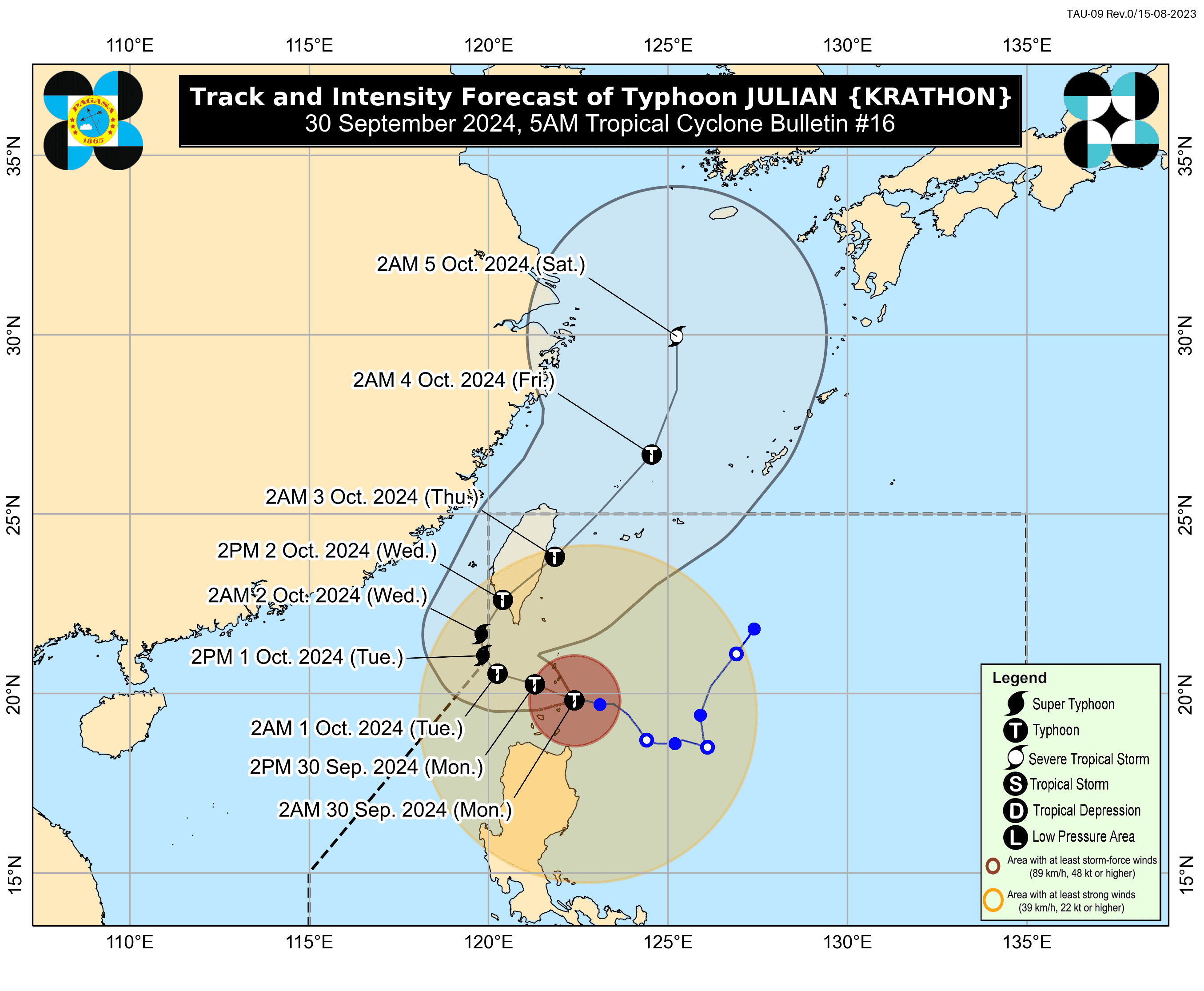 Batanes, Northeastern Babuyan Islands faces 'violent winds' due to #JulianPH
