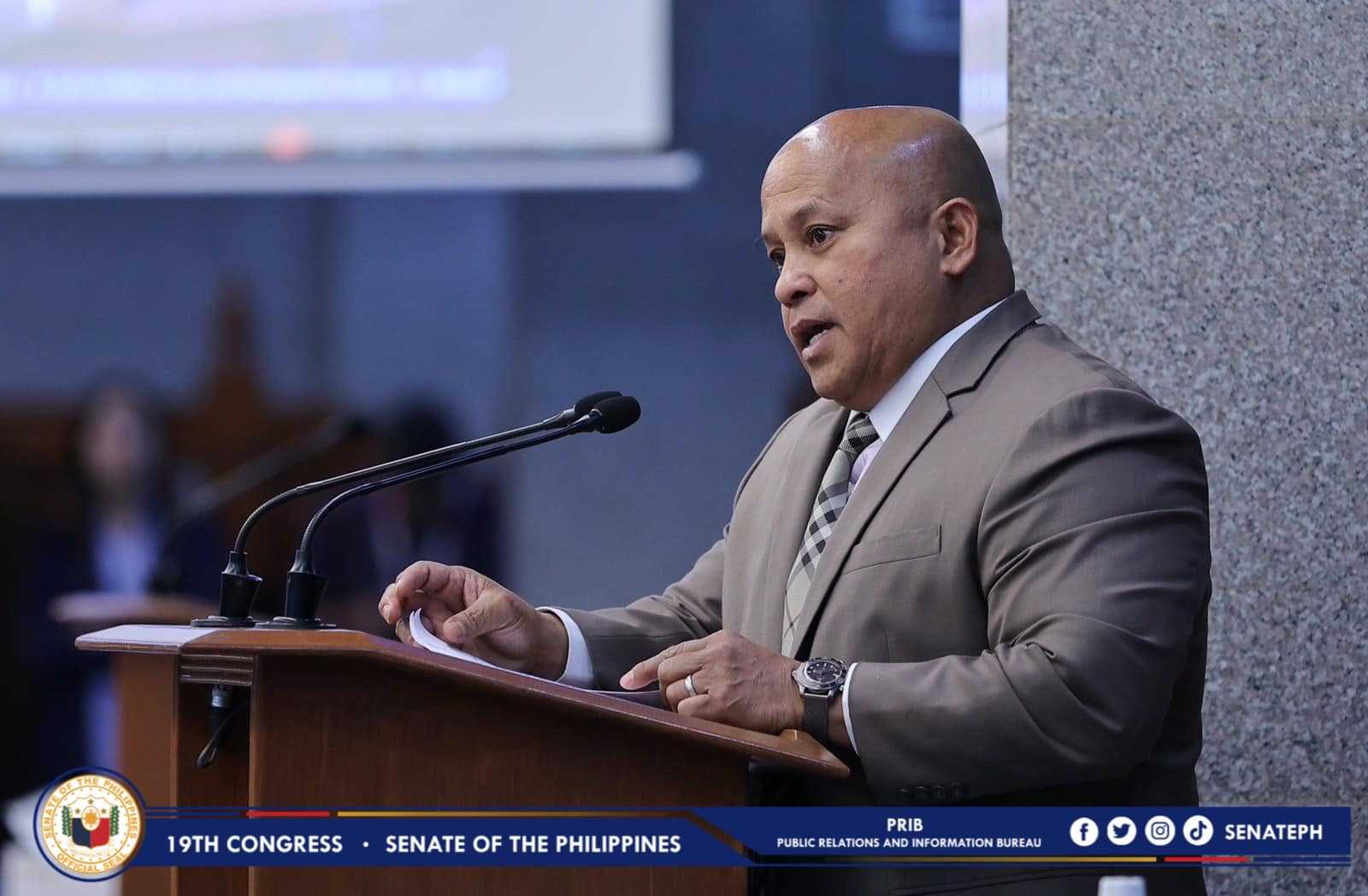 Dela Rosa on De Lima's bail: 'I respect the court's decision'
