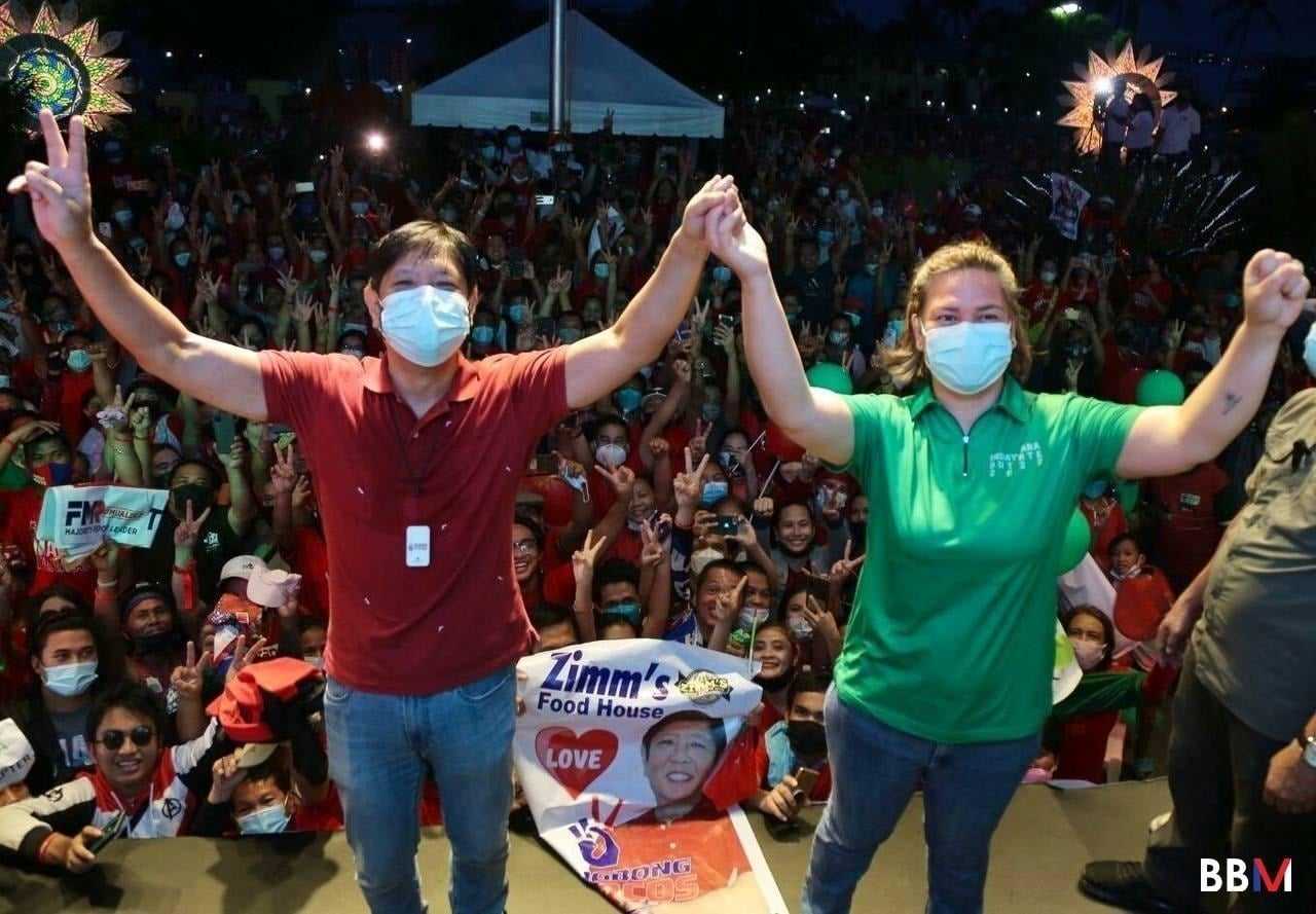 Bongbong, Sara top latest Pulse Asia survey for presidential, VP race