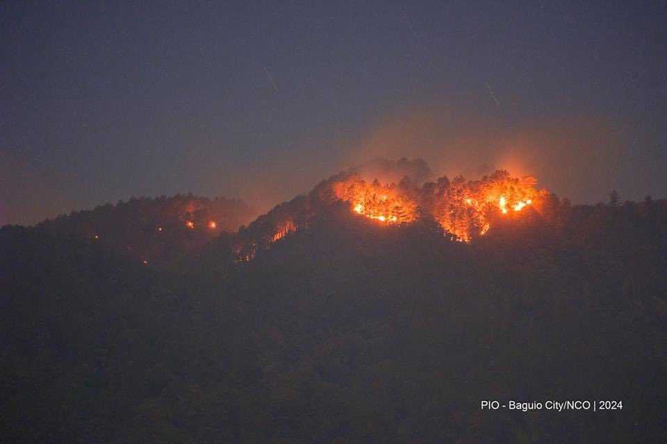 BFP says 8 forest fires still ongoing in Cordillera