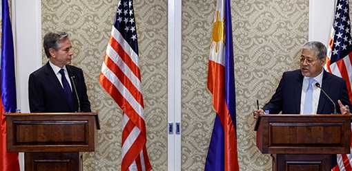 Blinken lauds 'extraordinary' expansion of defence ties with Philippines