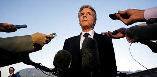 Blinken says Arabs states don't want spillover from Israel-Hamas conflict