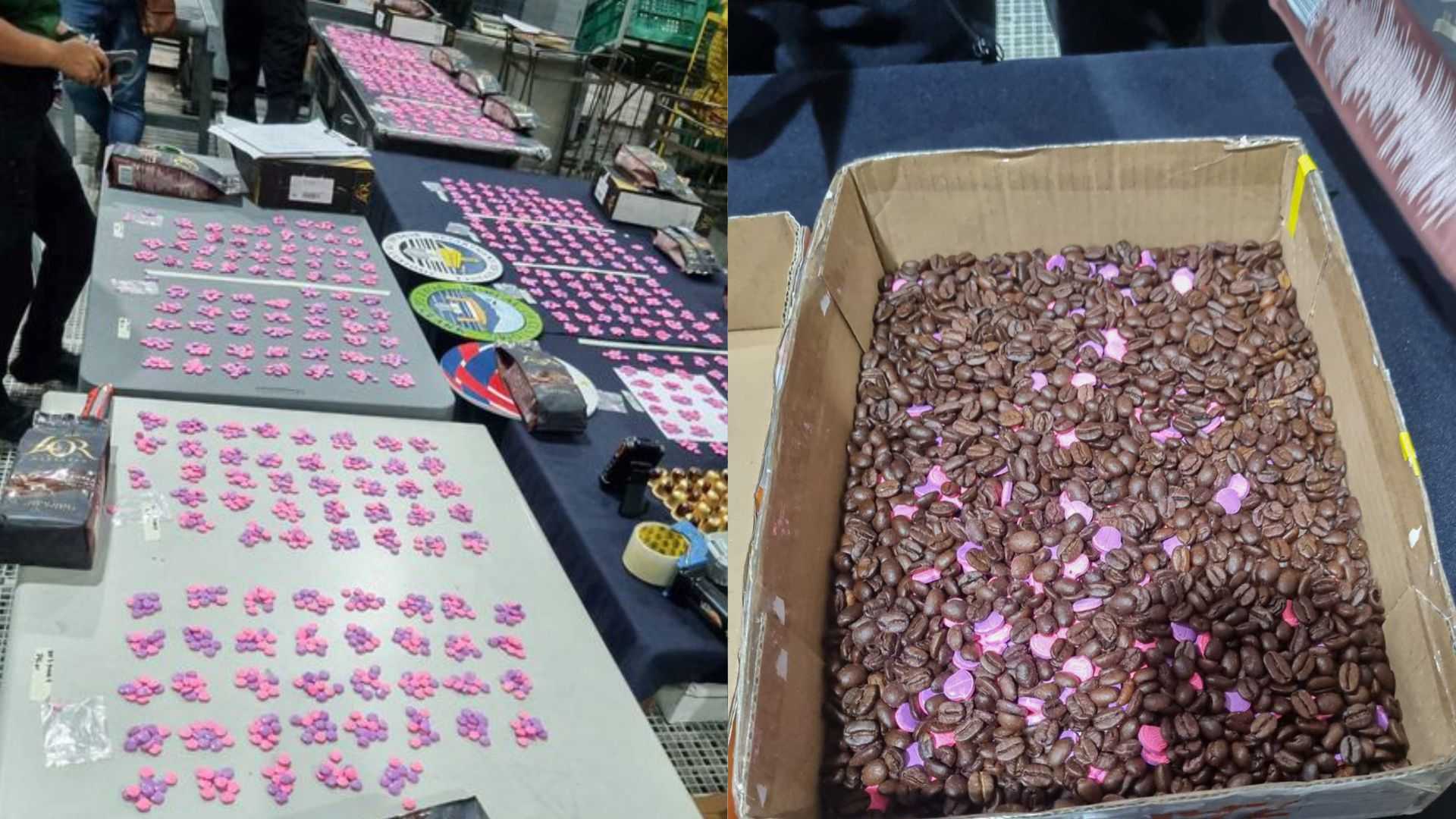 BOC, PDEA confiscate P8.314M worth of ecstasy tablets disguised as coffee beans