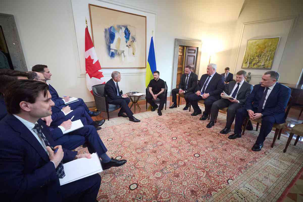 Canada PM Carney reaffirms support for Ukraine in first meeting with Zelenskiy