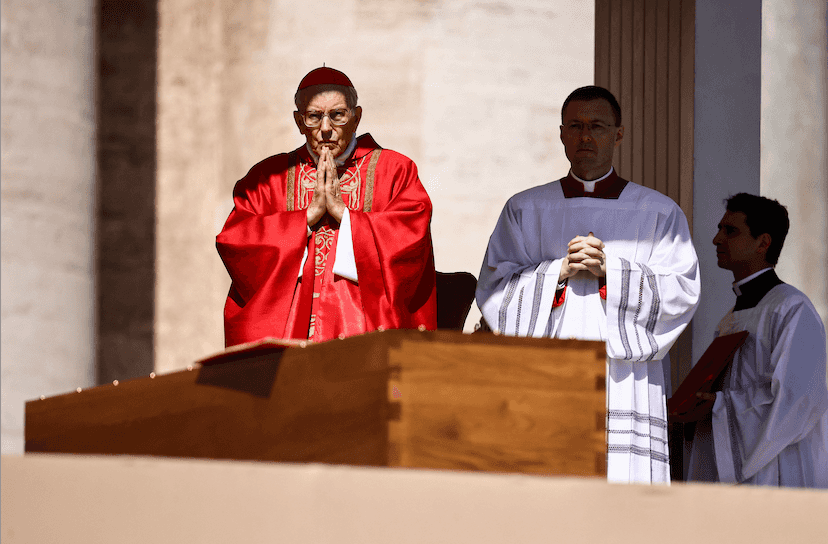 Cardinal's funeral sermon stresses pope's call for Trump to 'build bridges, not walls'
