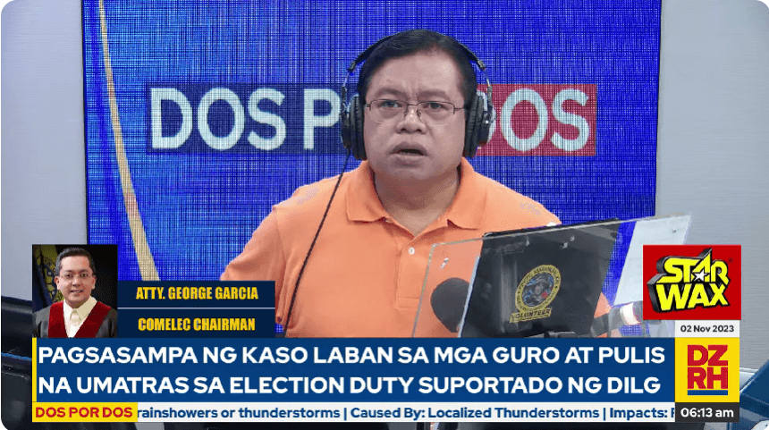 Raps to be filed vs. teachers in Bangasamoro over withdrawal of poll duties - Comelec