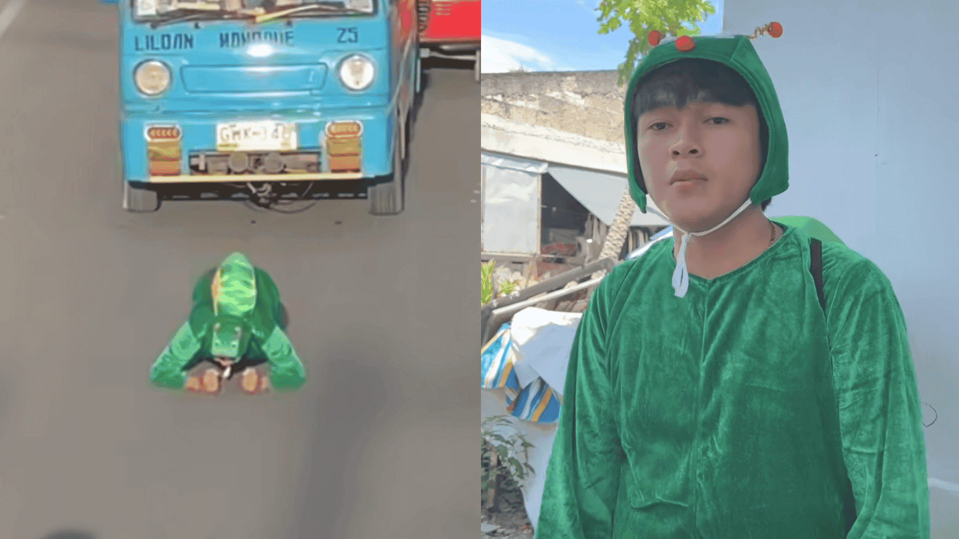 Cebu vlogger to face charges for ‘snail man’ traffic stunt