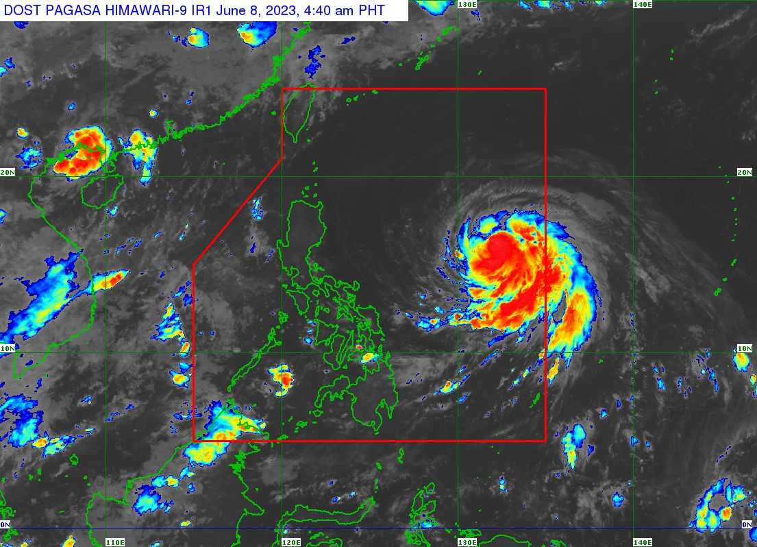 Severe tropical storm Chedeng maintains strength; to remain far from PH's landmass